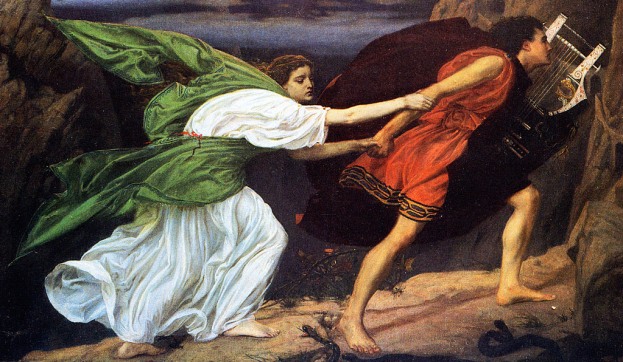 Orpheus and Eurydice (1862) by Edward Poynter